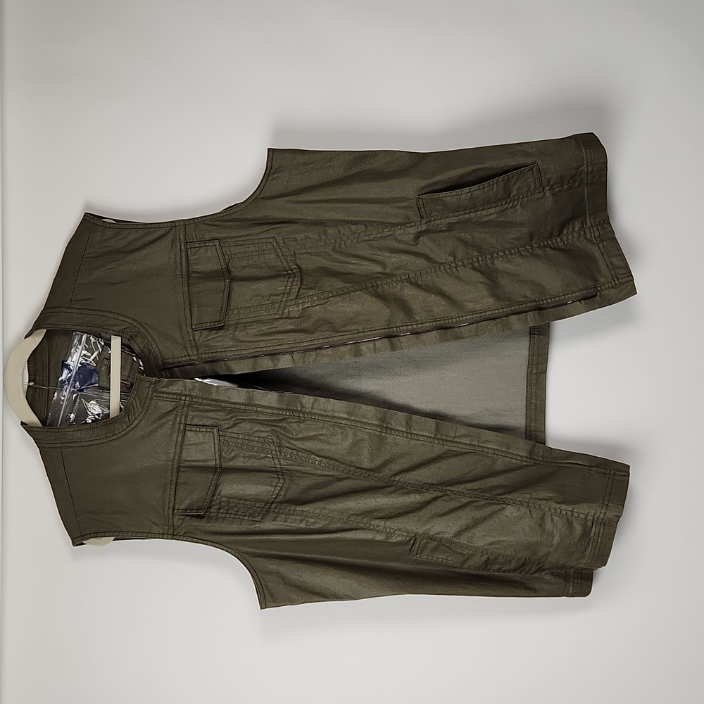 Doncaster Collection Olive Green Vest 22W